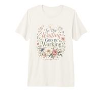 in the Waiting God is Working Christian Praying Proverbs Premium T-Shirt
