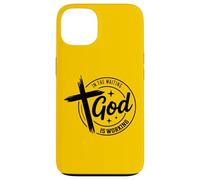 In The Waiting God Is Working Inspirational Christian Faith Case for iPhone 13
