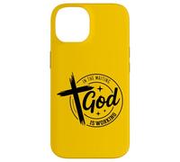 In The Waiting God Is Working Inspirational Christian Faith Case for iPhone 14