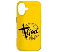 In The Waiting God Is Working Inspirational Christian Faith Case for iPhone 17