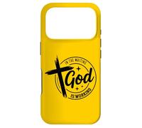 In The Waiting God Is Working Inspirational Christian Faith Case for iPhone 17 Pro