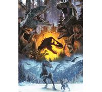 Trefl World, In the World of Jurassic Park 1000 Pieces Dinosaur Jigsaw Puzzle for Adults and Children from 14 Years, Multicoloured, 10939
