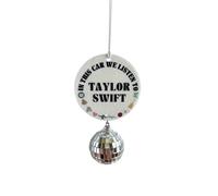 In This Car We Listen On Taylor Swift Car Aroma Diffuser Wardrobe Deodorizing Long-lasting Pendant