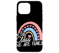 IN THIS CLASS WE ARE FAMILY Classroom Decoration Case for iPhone 16 Pro Max