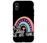 IN THIS CLASS WE ARE FAMILY Classroom Decoration Case for iPhone X/XS