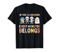 in This Classroom Every Monster Belongs Inclusive Halloween T-Shirt
