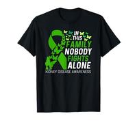 in This Family No Fighting Alone Kidney Disease Awareness T-Shirt