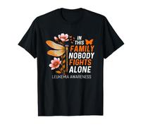 in This Family No Fighting Alone Leukemia Awareness 2026 Value Graphic T-Shirt