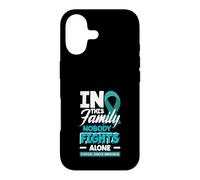 In This Family Nobody Fights Alone Cervical Cancer Awareness Case for iPhone 17