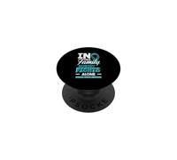In This Family Nobody Fights Alone Cervical Cancer Awareness PopSockets Adhesive PopGrip
