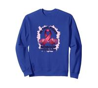 In This Fight Nobody Stands Alone Breast Cancer Support Sweatshirt, Adult Unisex, Royal Blue, S