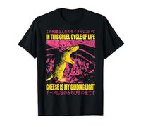 In This Life Cheese Is My Guiding Light Rat Japanese T-Shirt