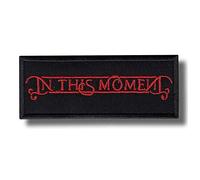 in This Moment Patch Badge Embroidered Iron on Applique