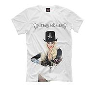 in This Moment tee - Maria Diane Brink t-Shirt American Metal Band White L