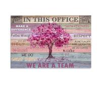 IN THIS OFFICE MAKE A DIFFERENCE Canvas Posters Inspirational Wall Art for Office Women Motivational Quotes Living Room Decor Poster Office Dorm Decor Gifts Unframe-style-4 16x24inch(40x60cm)