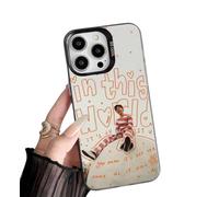 In This Red World Harry Love On Styles Tour One 1D Direction Fan Girl Custom Compatible With iPhone 11 12 13 14 15 16 Pro Max Plus Mini Bumper Case Custom Design Name Protective Cover Silicone