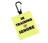 in Training Ignore/Ignore Me Anxious Alert Hanging Patch Caution Stop Dog Alert Hanging Patches Nervous Dog Hanging Dog Alert Patches (Training -Ignore)