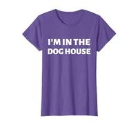 In Trouble Husband And Wife Dog House Costumes T-Shirt