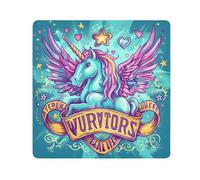 in Unicorn We Trust Camera Wrap Cloth, Squares Magic Self-Adhesive Cloth for Lens Camera Anti-Scratch Lens Protector Makeup Wrap Cloth Bag 17.7" x 17.7"