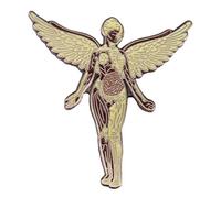 In Utero Angel Wings Anatomy Intestines Grunge Rock Music 1.5" Enamel Pin Badge