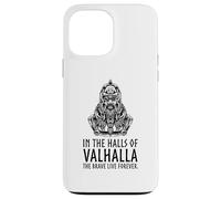 In Valhalla The Brave Live Forever - Odin Viking Mythology Case for iPhone 13 Pro Max