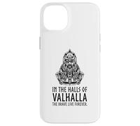 In Valhalla The Brave Live Forever - Odin Viking Mythology Case for iPhone 14 Plus