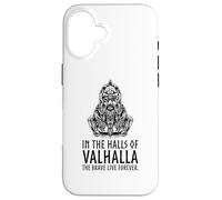 In Valhalla The Brave Live Forever - Odin Viking Mythology Case for iPhone 16