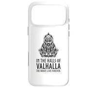 In Valhalla The Brave Live Forever - Odin Viking Mythology Case for iPhone 17 Pro Max