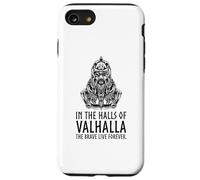 In Valhalla The Brave Live Forever - Odin Viking Mythology Case for iPhone SE (2020) / 7/8