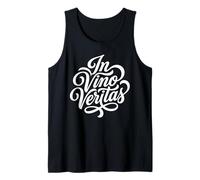 in Vino Veritas Latin Quote for Wine Lovers Tank Top