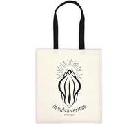 In Vulva Veritas, bag made of 100% organic cotton for feminist women, must-have for feminists, gifts for women, pride day, CSD outfit, lgbtq, Pride Accessoire, small gifts bag