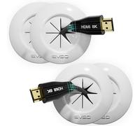 in Wall Cable Management Kit for TV - TV Cord Hider Kit, Cord Hiders for TV on Wall, Wire Hiders for TV on Wall & Behind Wall TV Wire Kit Cable Hider for Wall Mount TV Cable Hider Wall kit (White)