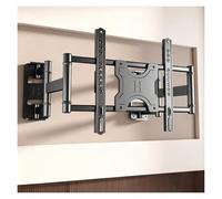 in-Wall Recessed Full Motion TV Wall Mount, 75 85 100 Inch TVs 154 Lbs | Heavy Duty 8-Arm Articulating Bracket, 0.8" Ultra Slim Flush Profile, Swivel Tiit, Max VESA 800x600(40-85Inches)