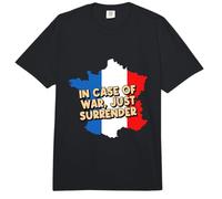 in War Just Surrender Savage Quote French Badass Quote Comfort Colors Adult Heavyweight T-Shirt