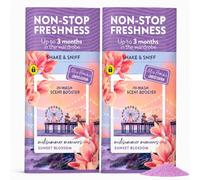 In Wash Scent Booster Beads 2 x 155g Sunset Blossom, Mrs Hinch Midsummer Memories Laundry Fragrance Booster, Long Lasting Freshness for Clothes, Bedding, Towels and Fabrics