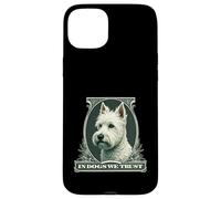 In West Highland White We Trust Funny Vintage Westie Dog Case for iPhone 15 Plus