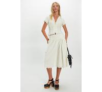 In Your Eyes Midi Skirt Set at Free People in Whisper White, Size: Large - female