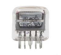 IN12 Nixie Tube Clock - LED Numeric Display DIY Electronic Kit with RGB Breathing Light and Power-Off Memory Function, Compatible with DC5V USB Supply(B)