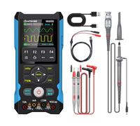 IN202D Handheld Oscilloscope Multimeter,80MHz Bandwidth,200MS/s Sampling Rate,6000 Counts,Voltage,Current,Capacitor,Resistor,Diode Test