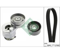 INA 529 0124 10 V-Ribbed Belt Set for MITSUBISHI,NISSAN,OPEL,RENAULT,VAUXHALL