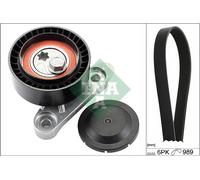 INA 529 0160 10 V Ribbed Belt Set Fits Seat Skoda VW Citigo Fabia Fox Ibiza Mii