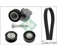 INA 529 0190 10 V Ribbed Belt Set Fits Opel Vauxhall Astra Astravan Zafira