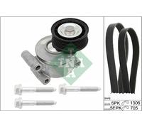 INA 529 0192 10 V-Ribbed Belt Set