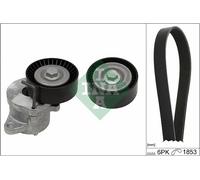 INA 529 0351 10 V Ribbed Belt Set Fits Chevrolet Opel Vauxhall Insignia Malibu