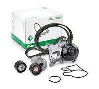 INA 529 0370 30 Water Pump + V-Ribbed Belt Kit