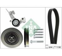 INA 529 0374 20 V Ribbed Belt Set Fits Volvo S90 V40 V60 V90 Xc60 Xc90 31339945