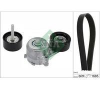 INA 529 0421 10 V-Ribbed Belt Set for OPEL,VAUXHALL