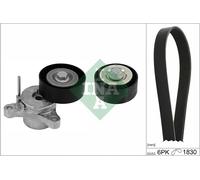 INA 529 0448 10 V Ribbed Belt Set Fits Opel Vauxhall Cascada Insignia Zafira