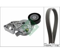 INA 529 0465 10 V Ribbed Belt Set Fits Audi Ford Seat Skoda VW A3 Alhambra Bora
