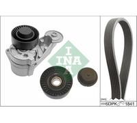 INA 529 0480 10 V-Ribbed Belt Set for VOLVO